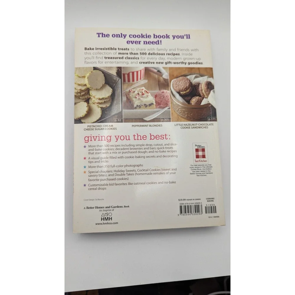 Better Homes and Gardens The Ultimate Cookie Book 2nd Edition 500+ Recipes‎ 2014